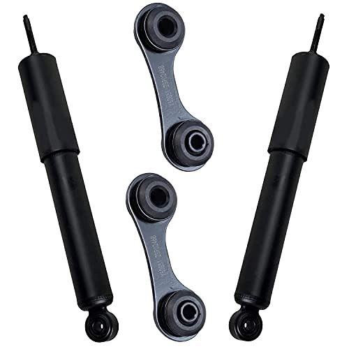 Detroit Axle - Rear Shock Absorbers + Sway Bar Links Replacement for Chevy Malibu MAXX Pontiac G6 Saturn Aura - 4pc Set