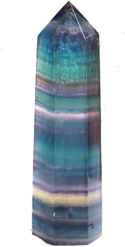 Miniatura 16 de AITELEI Varitas grandes de cristales curativos naturales, 3.9-4.3 pulgadas (3.9-4.3 in) 6 varitas de prisma de cristal facetado de un solo punto