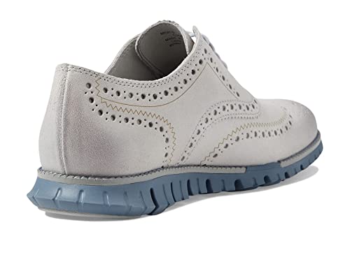 Image of Cole Haan Men's Zerogrand Wingtip Oxford, Harbor Mist China Blue, 12