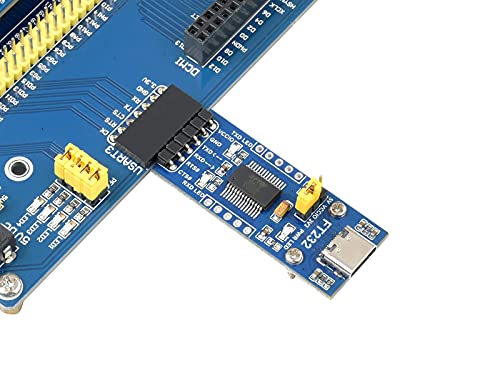 Waveshare FT232 USB to TTL(UART) Communication Module, USB Type C Connector, Compatible with Mac OS, Linux, Android, Wince, Windows 7/8/8.1/10/11
