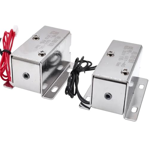 Serrure à électroaimant 24V avec verrouillage de 10 mm - 8
