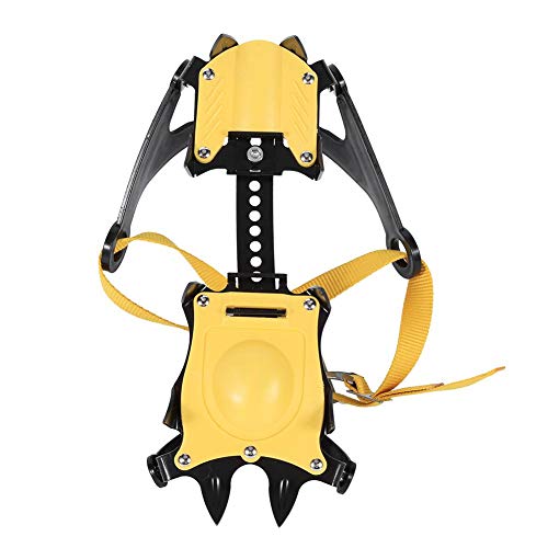 Dilwe 10本爪アイゼン 滑り止めスパイク