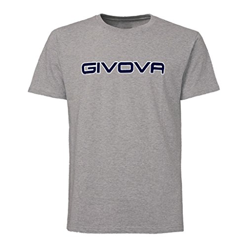 Givova, t-shirt spot, gris melange claro, M