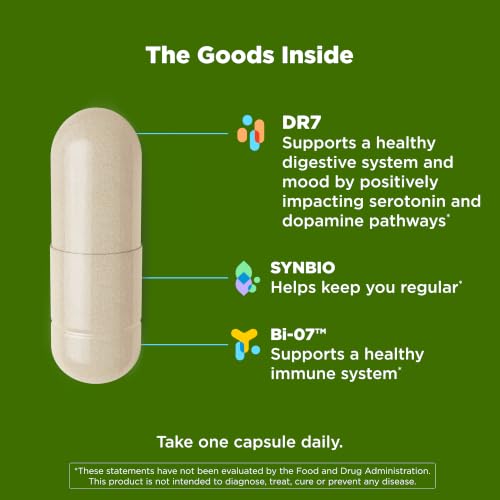 Image of OLLY Big 10 Probiotic, Healthy Gut Microbiome, 10 Billion CFUs - 30 Count