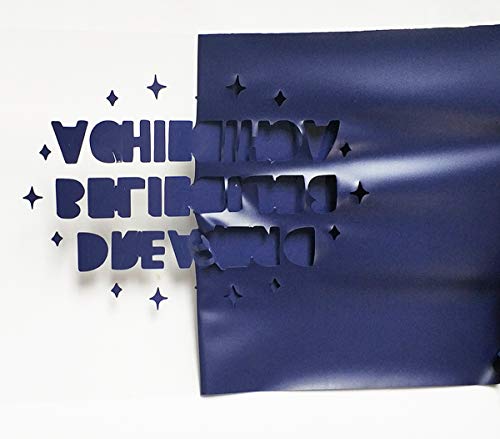 Image of guangyintong Heat Transfer Vinyl Navy Blue HTV Rolls, 12 inch x 5ft Navy Blue Iron on Vinyl for T Shirts, Glossy Surface HTV Vinyl for All Cutter Machine Easy to Cut & Weed for Heat Vinyl Design