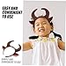BCOATH Bull Horn Headband for Boys and Girls Lightweight Cosplay Animal Costume Accessory for Halloween Parties and Themed Events Cute and Comfortable Bull Ears Headwear