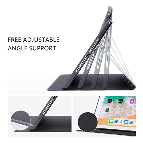 Ipad Air 2 Case, Gofupa 9.7 Ipad 6Th/ 5Th Generation Cases Premium Leather Folio Case And Multiple Viewing Angles Stand For Ipad Air 2/1(Green Tree Forest) #TOP3