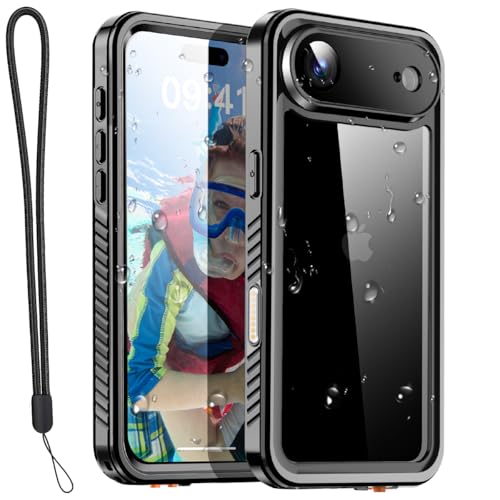 AICase iPhone Air �P�[�X IP68 ���S�h�� �h�o�h�� �ϏՌ� �S�g�ی� �A�C�t�H���G�A�[ �h���J�o�[