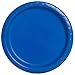 Unique Party- Assiettes en Carton Écologiques-18 cm-Couleur Bleu Roi-Paquet de 8, 31464EU, Royal Blue