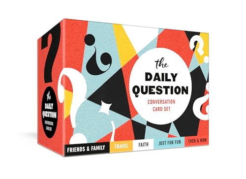 The daily question conversation card set: 100 meaningful questions to start discussions around the table or anywhere: card games
