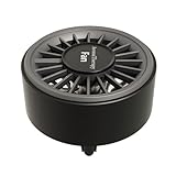 Multifunktionaler Auto Entlüftungsclip Lufterfrischer Diffusor Ventilator Mit 7-Farben Beleuchtung Und Einstellbaren Geschwindigkeiten Für Frische Kabinenluftumgebungsbeleuchtung Als Autozubehör