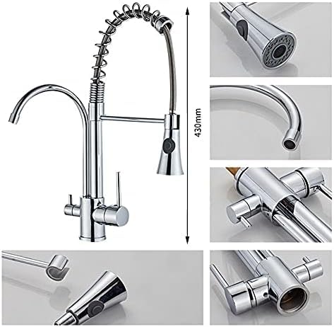 Grifo de cocina con manguera extraíble que soluciona tu espacio 3