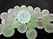 Big Game Toys~25 Glass Marbles Moon Glow Green/Yellow Speckled Classic Style Game Pack (24 Player, 1 Glow in The Dark Shooter) Decor/Vase Filler/Aquarium Shooter Patch MIB