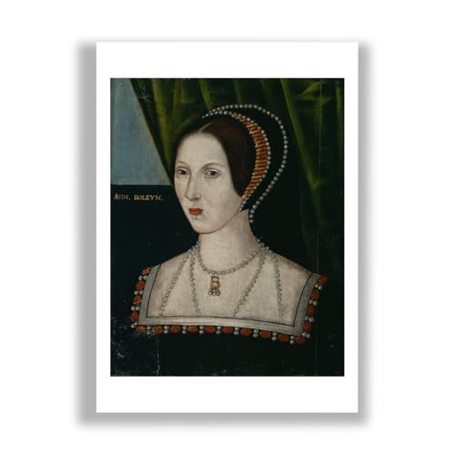 Queen Anne Boleyn grande impression d'art mate l'esprit British School pour interieur elegant