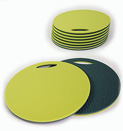 Yate Set 12 doppelte Schaumstoff Sitzkissen mit Griff Kinder Sitzunterlage...