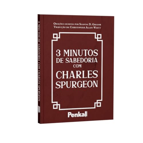 Devocional 3 Minutos de Sabedoria | Charles Spurgeon | Vermelho |...