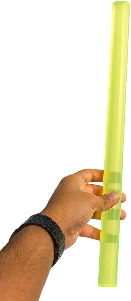 PU Rubber Coordination Practice Stick for Martial Arts Training, Lightweight Fitness Rod for Speed Drills, Reaction Training & Agility Workouts
