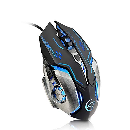 QKP G815 Wired Optical Portable Gaming Mouse Black CN -