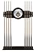 HBS Purdue Cue Rack in Black Finish by Holland Bar Stool