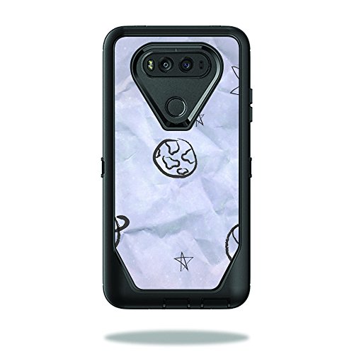 MightySkins Skin Compatible with OtterBox Defender LG V20 Case wrap Cover Sticker Skins Kids Outer Space