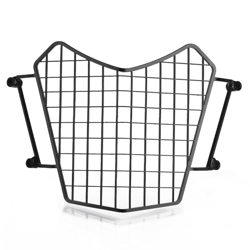 Grille phare moto Tenere 700 évite la casse de l'optique en voyage