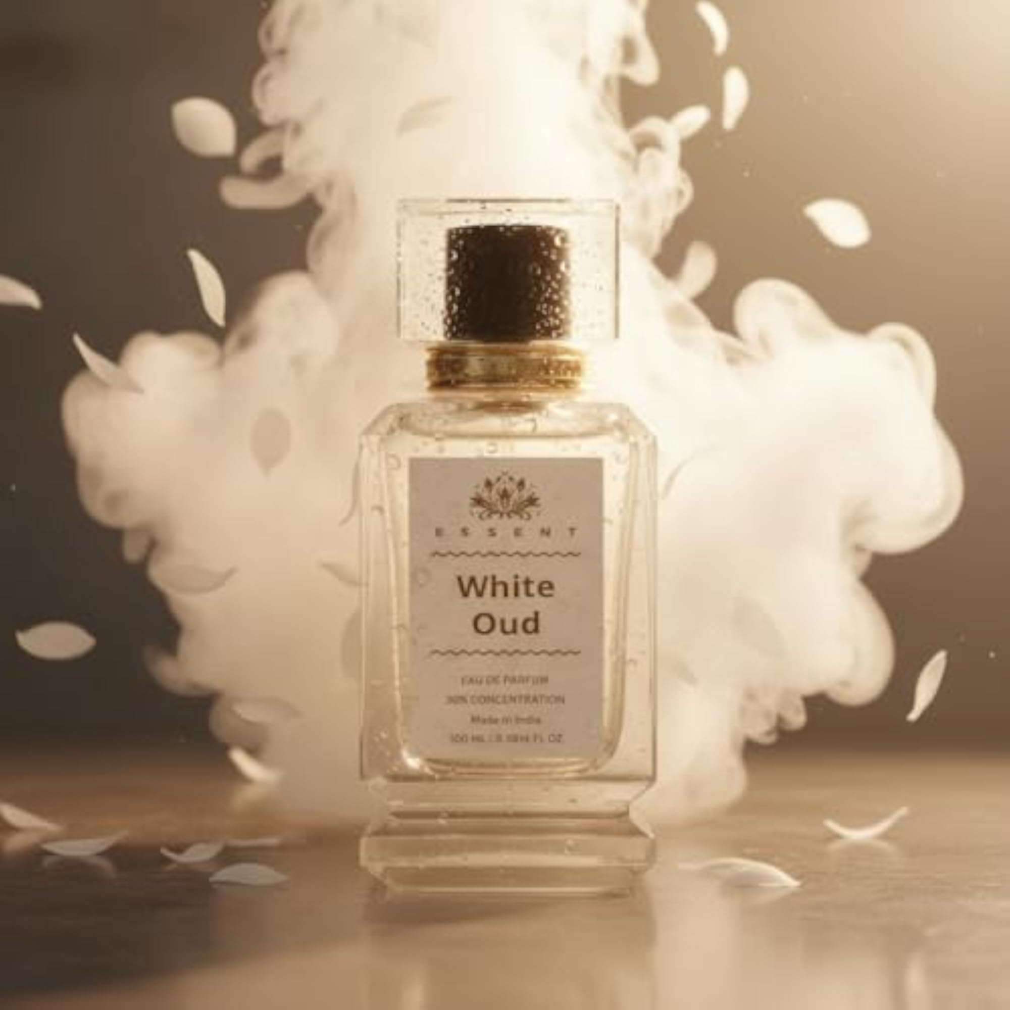 White Oud Eau de Parfum, Soft Woody Fragrance, Long Lasting