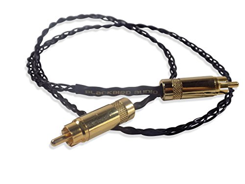 Cable RCA Eclipse de 1,5 metros con conectores dorados para equipos de música 2