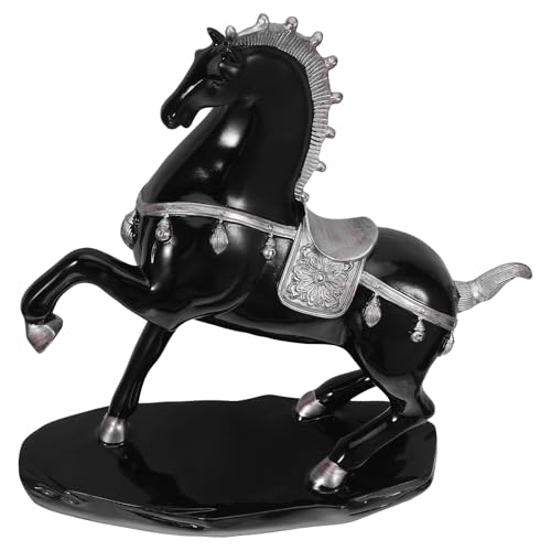 Figurine de cheval decorative SHINEOFI ornement de salon et decoration de table