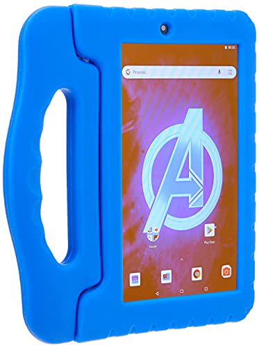Tablet Multilaser Vingadores Plus 7 Quad Core Wifi 8Gb 1Ram Android 7.0 Azul - NB994, preto