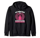 Mom Brave God Angel Breast Cancer Pink Ribbon Gift
