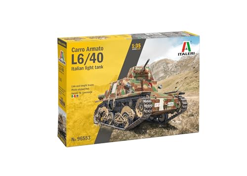 Tank L6/40 miniature Italeri 1/35 maquette plastique d'exception historique