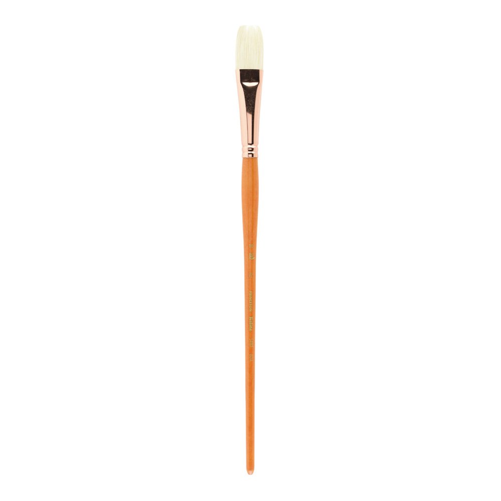 Princeton Refine Paintbrush, Size 10, Orange