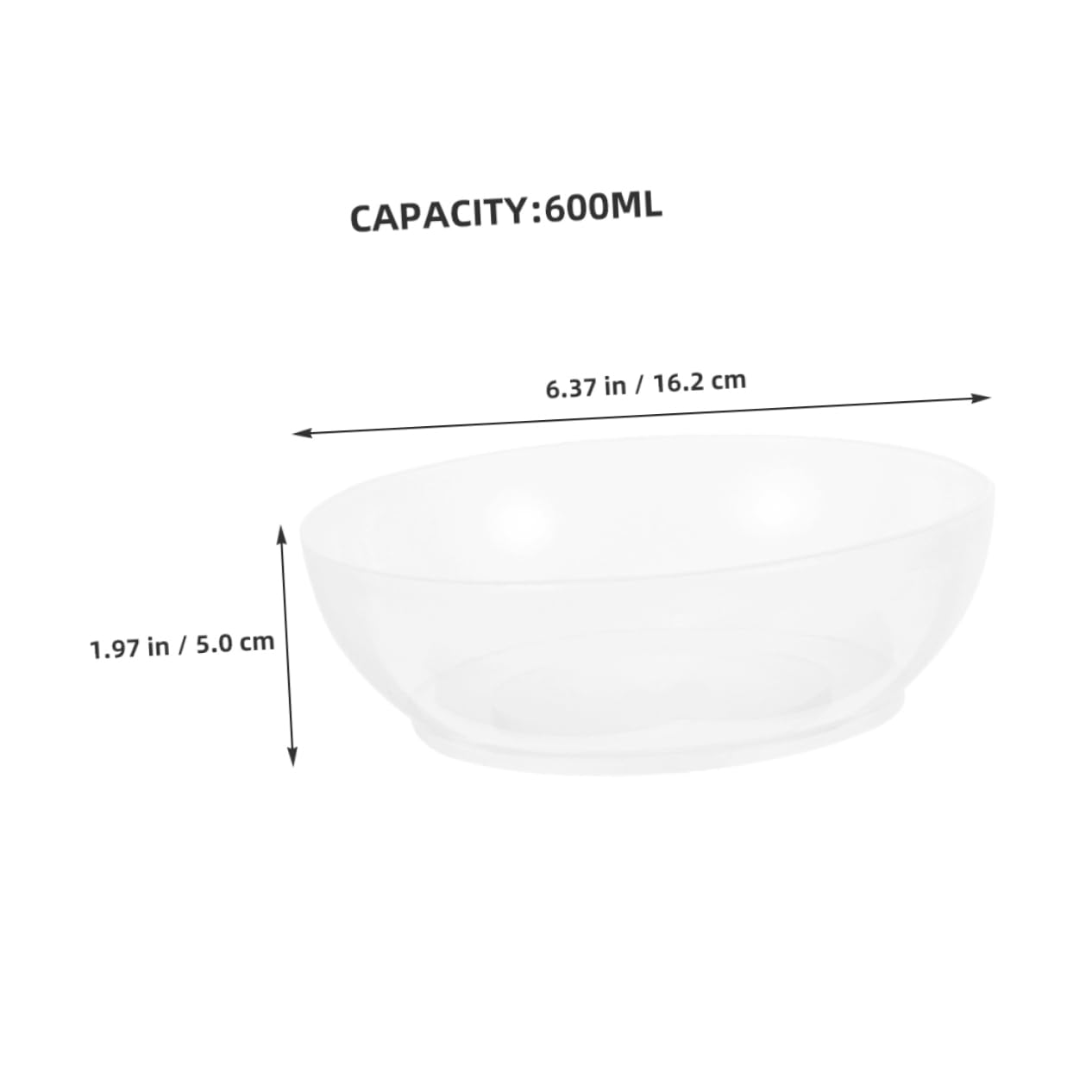 Cabilock Electronic Scale Tray Set Reusable Weighing Bowls Scale Markings for Kitchen Baking Meal Prep