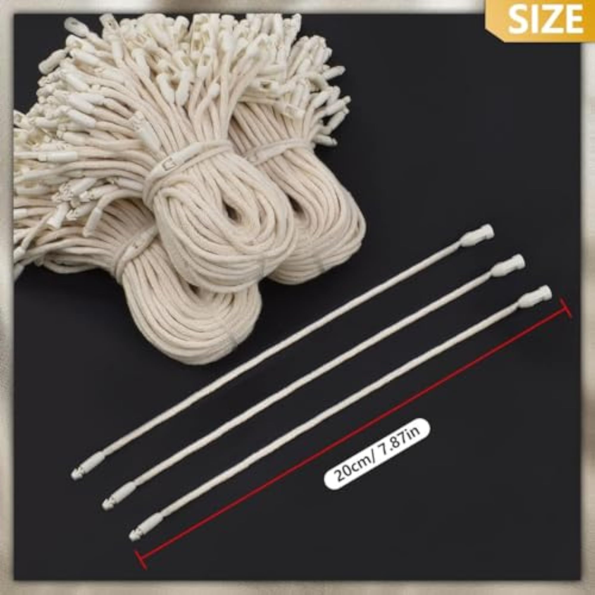 Cotton Gift Clothing Price Tag String Hang Tag Ties