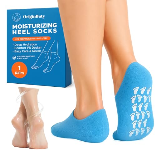 Moisturizing Cotton Gel Socks with Oils