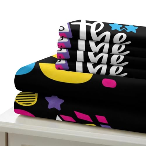 Parure de lit motif abstrait pour une chambre d'enfant dynamique - 7
