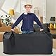 GARPROVM Matratzenhülle 90x200x26cm, Matratzentasche mit 2 Tragegriffen, Staubdicht Aufbewahrungstasche für Gästematratze Gartenpolster 420D Oxford Gewebe Matratzenschutz 50kg belastbar