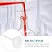 Alipis 12pcs 75mm Laboratory Plastic Funnels Set, Pp Material Scientific Filling Funnels with Triangular Design for Liquid Transfer and Powder Pouring in Lab and Industrial Use
