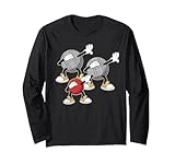 Dabbing Boulekugeln für Bouler boulen Boulesport Boule Langarmshirt