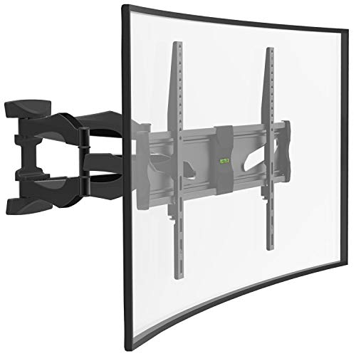 Charmount Full Motion TV Wall Mount with Hiding Cable Design, Tilt TV Mounting