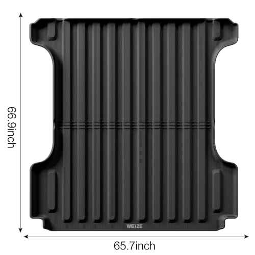 image for WEIZE Truck Bed Mat for Ram1500/Ram 1500 Classic 2019-2025 2026 5.7ft 