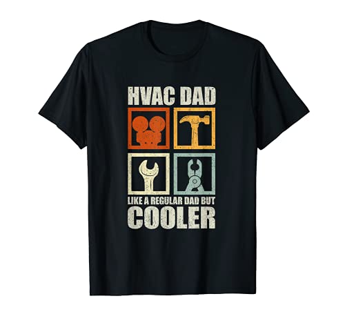 Hombre HVAC Dad But Cooler Funny HVAC Technician Father Camiseta