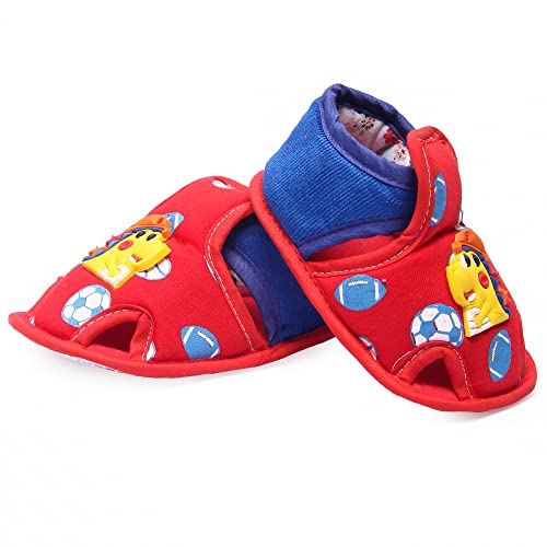 Image of Unisex Baby Boys & Girls, Infant Sandal for Newborn, First Walking Baby Sandal (6-9 Months) Navy Blue