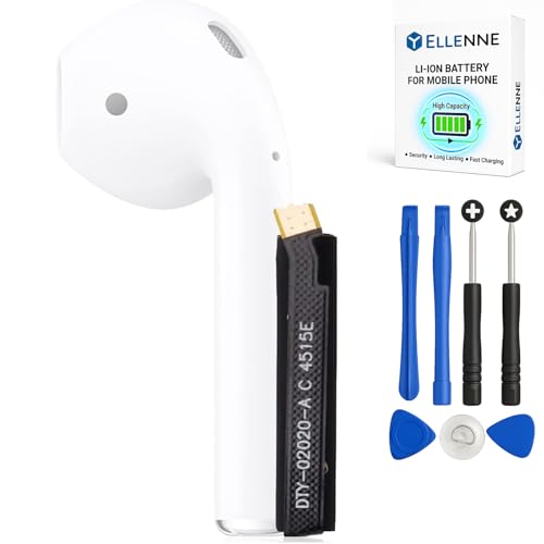ELLENNE - Batería para Apple Airpods 1 / Airpods 2 - Air Pods Gen.1 Gen.2 con kit de destornilladores incluido
