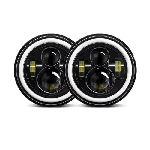 Projecteur Principal Pour Toyota FJ Pour Cruiser Pour Land Pour Pour HZJ75 75 78 79 Series Pour JTX FJ40s FJ45s Phare Voiture À LED 7 Pouces DRL H4 Principal Phare(2 piece)