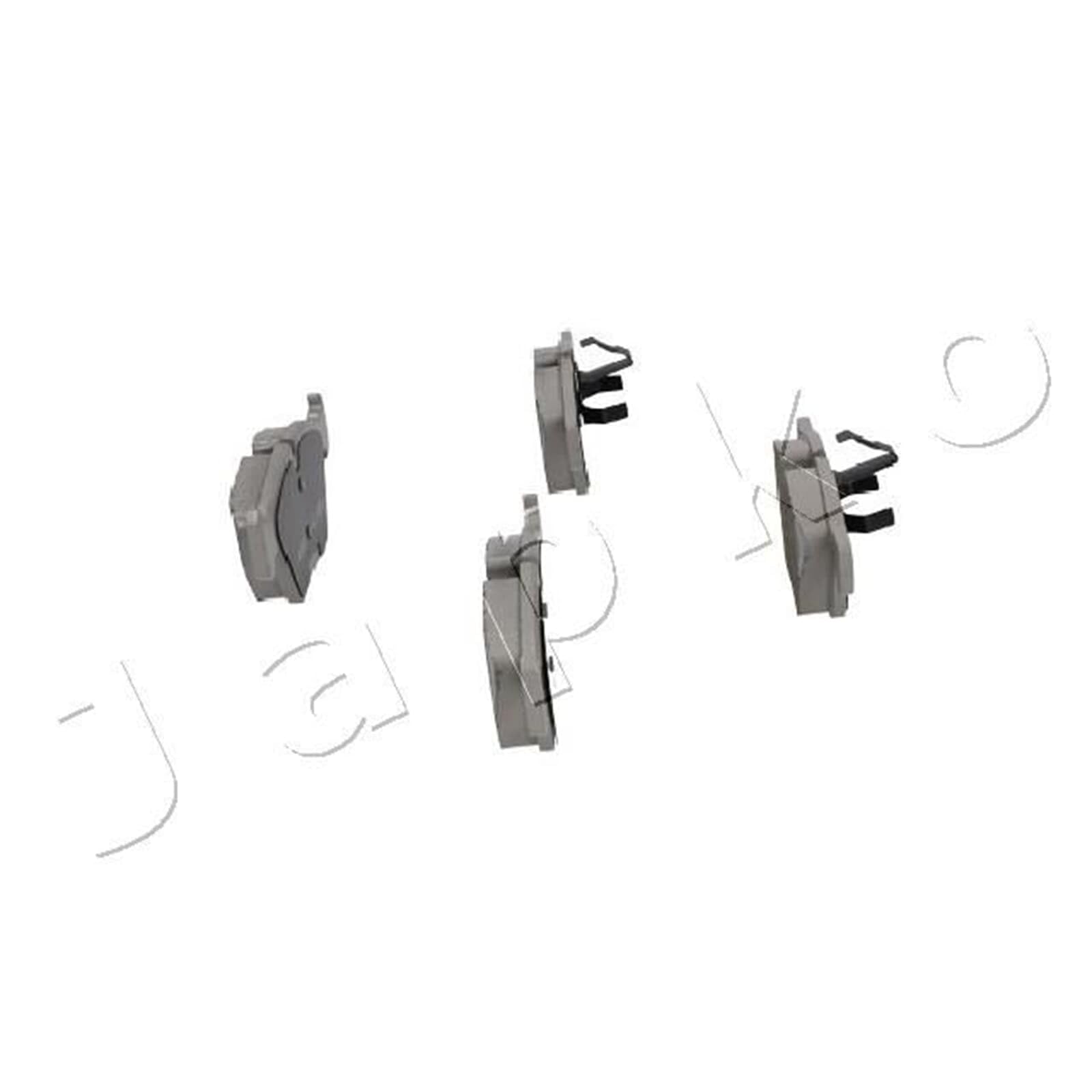 JAPKO Plaquettes de freins Avant Épaisseur 19,8mm 500048 Compatible avec BMW 3 Berline E90 3 Touring E91 5 Berline E60 1 5 portes E87 3 Coupé E92