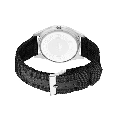 Gosasa Unisex Military Watches Sport Textile Nylon Strap Stylish Men Watch Luminous Fashion Watches Analog Display Quartz Waterproof Casual Wristwatch