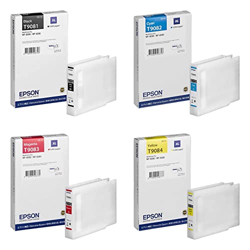 Epson T9081 T9082 T9083 T9084 XL finissez en avec les pannes d'encre sèches
