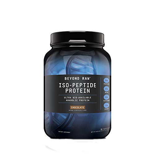 Beyond Raw ISO-Peptide Anabolic Protein Powder | Chocolate | 30 Servings| Muscle Builder and Post Workout Recovery Drink Beyond Raw ISO-Peptide Anabolic Protein Powder | Chocolate | 30 Servings| Muscle Builder and Post Workout Recovery Drink