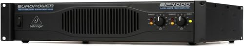 Miniatura 4 de Behringer Europower Ep4000 Amplificador de potencia estéreo profesional de 4.000 vatios con tecnología Atr (respuesta transitoria acelerada)
